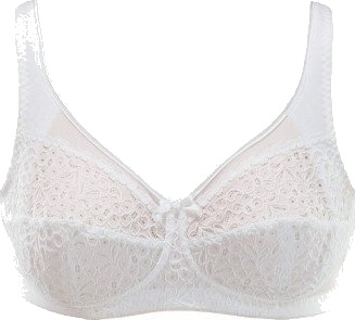 Damella BH Classic Soft Lace Bra Hvit A 85 Dame Damella BH Classic Soft Lace Bra Hvit A 85 Dame