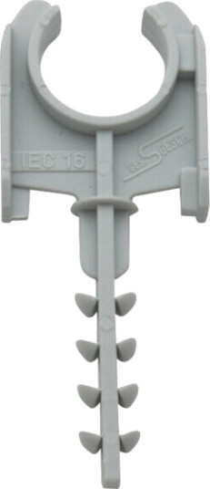 Schnabl AKS 20 Rørfeste for 20mm rør Grå 5 pk - 91557