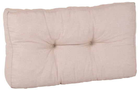 Fritab Lotta ryggpute Linne 58-63 x 38 cm Beige Fritab Lotta ryggpute Linne 58-63 x 38 cm Beige