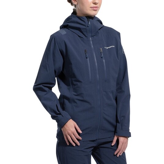 La Sportiva Helixir Shell Jkt W Cypress/Night Sky