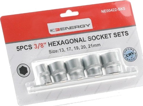 ENERGY NE00422-SK5 Pipenøkkelsett