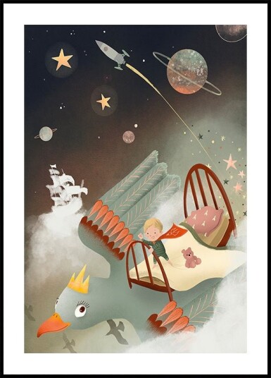 Dreamland Plakat Plakat / 21x30cm Dreamland Plakat Plakat / 21x30cm