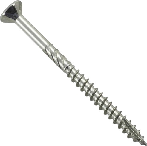NKT Climate G3 4,5 x 80 mm Undersenket Hodeskruer - 200 stk