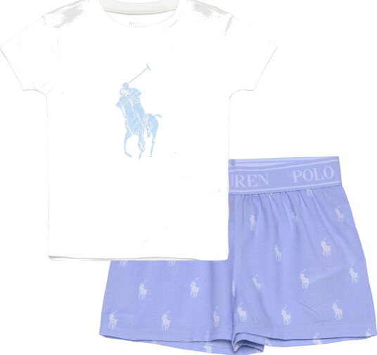 Ralph Lauren Kids S5-Sleepwear Short Set Blue 92