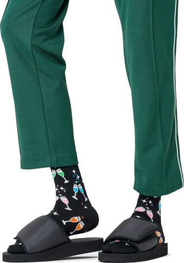 Happy Socks Cheers Sock Black 36 40 Happy Socks Cheers Sock Black 36 40