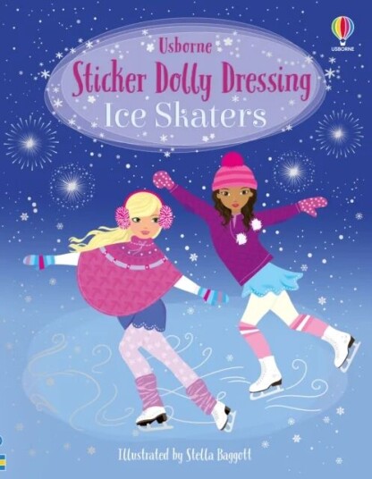 Sticker Dolly Dressing Ice Skaters Av Fiona Watt