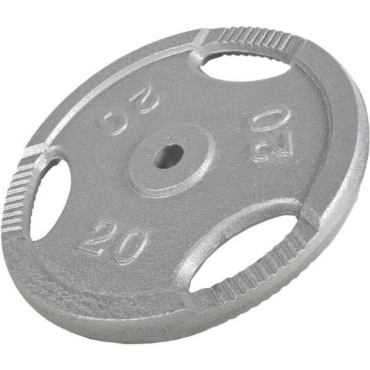 Gorilla Sports Viktskivor TRIGRIP Gjutjärn 31mm Gorilla Sports Viktskivor TRIGRIP Gjutjärn 31mm