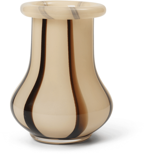 Ferm Living Riban vase 15 cm Cream