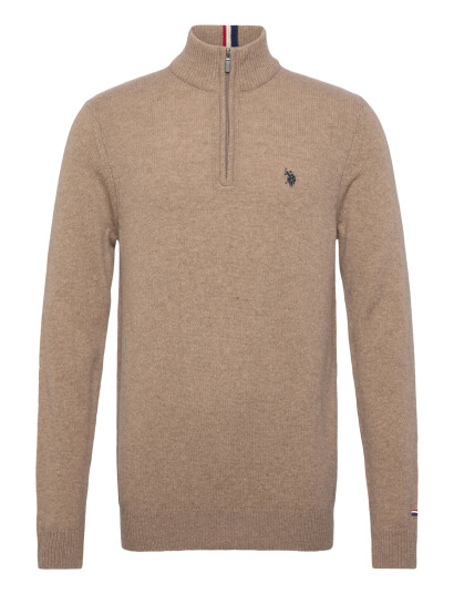 U.S. Polo Assn. Kevin Reg Lw Hz Uspa M Knit - Beige - M U.S. Polo Assn. Kevin Reg Lw Hz Uspa M Knit - Beige - M