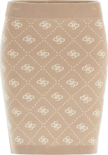 Guess Dame Skjørt Beige S, Guess Dame Skjørt Beige S,
