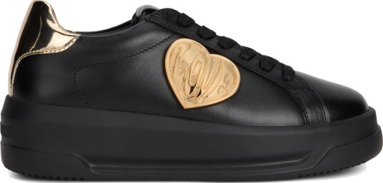 Love Moschino Dame Sko Svart 39 EU,