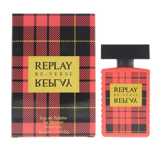 Replay Reverse For Her Eau De Toilette 50ml Replay Reverse For Her Eau De Toilette 50ml