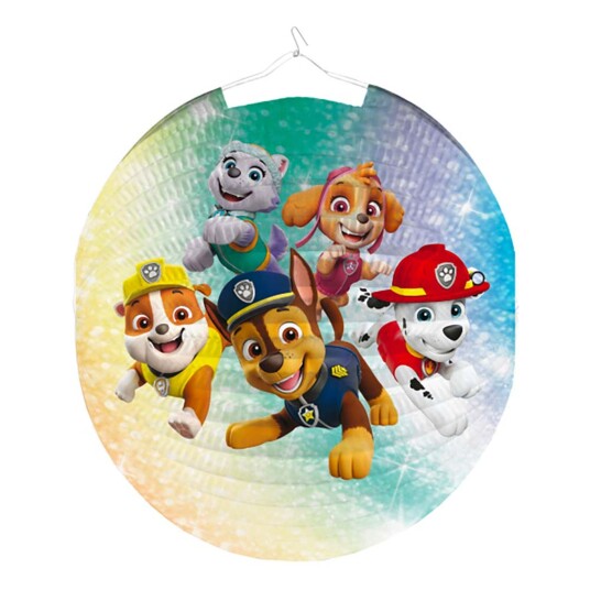 Amscan EU Papirlykt Rund Paw Patrol