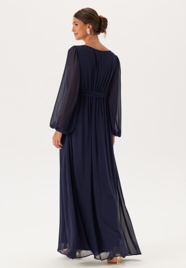 Long Sleeve Chiffon Dress Long Sleeve Chiffon Dress