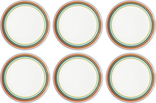 Origo Tallerken 20 cm 6 pk Oransje