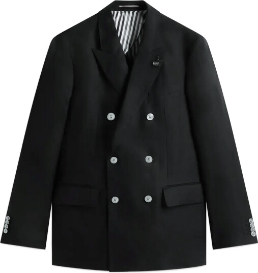Tommy Hilfiger Dc Db Linen Blazer Black 52