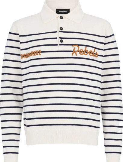 Dsquared2 Herre Topper Hvit L,