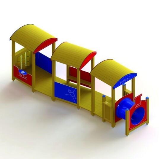 Rollelek Komplett Togpakke "Loke" Rollelek Komplett Togpakke "Loke"