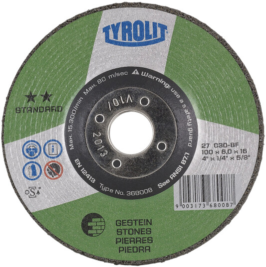Skrubbskive Standard 27X ø230Ã6 C30S-BF
