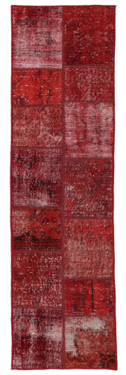 Håndknyttet. Opphav: Turkey Patchwork Turkiet 60x200