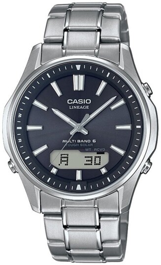 Casio Herreklokke LCW M100TSE 1AER Radio Controlled Sort/Titan Ø40 mm Casio Herreklokke LCW M100TSE 1AER Radio Controlled Sort/Titan Ø40 mm