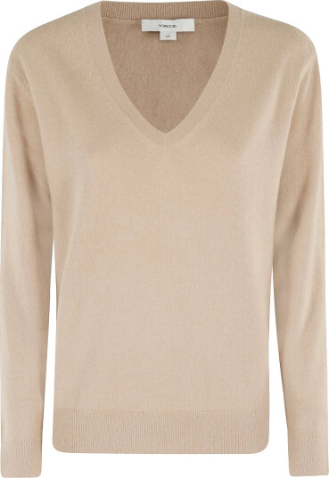 Vince Dame Strikkevarer Beige M, Vince Dame Strikkevarer Beige M,