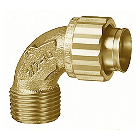 JRG Sanipex Albue med Utvendig Gjenge 1/2"X16mm JRG Sanipex Albue med Utvendig Gjenge 1/2"X16mm