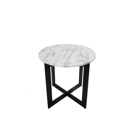Homefactory Sidebord Alexandria rundt Gjelder 1 stk Outletvare 176023x