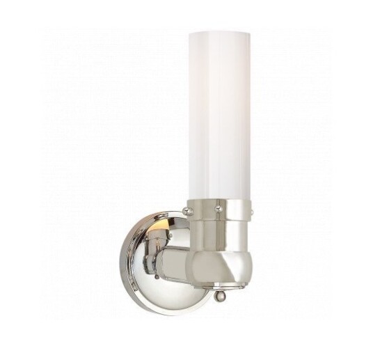 Graydon Single Bath Light Polished Nickel Graydon Single Bath Light Polished Nickel