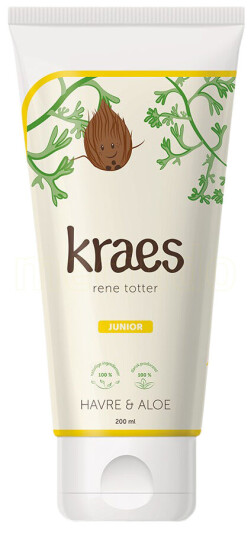 KRAES Babybad Kraes Rene Totter Parfumefri 200 ml KRAES Babybad Kraes Rene Totter Parfumefri 200 ml