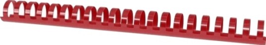 Office Products Binderygg For Innbinding A4 25 Mm 240 Ark 50 Stk. Rød