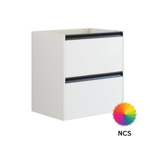 Dansani Inzo Classic Skap med Integrert Grep 2 Skuff B60 120xh64xd44cm NCS Farge / 60cm Dansani Inzo Classic Skap med Integrert Grep 2 Skuff B60 120xh64xd44cm NCS Farge / 60cm