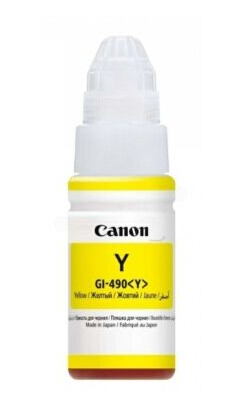 Canon Canon GI-490 Y Blekkpatron gul GI-490Y Canon Canon GI-490 Y Blekkpatron gul GI-490Y