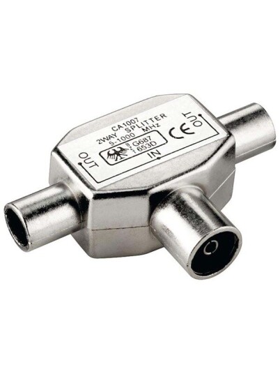 Pro Antenna T-plug 9.5mm 2xM - 1xF Pro Antenna T-plug 9.5mm 2xM - 1xF