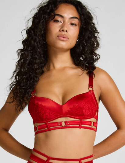 Hunkemöller Noeki Bralette Red S Hunkemöller Noeki Bralette Red S