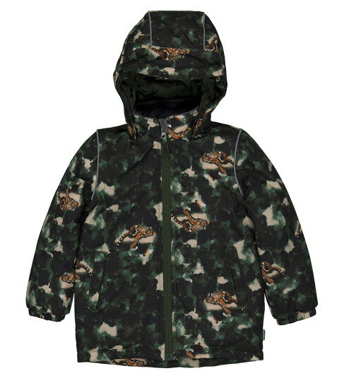mikk-line Winter Jacket Aop Green 80 mikk-line Winter Jacket Aop Green 80