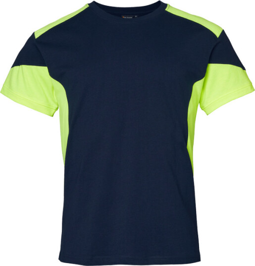 Top Swede T-Shirt 210 Marin/gul Xl