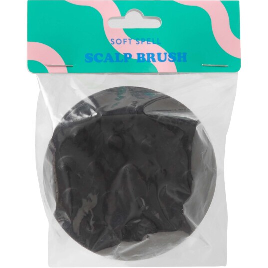 Soft Spell Scalp Brush Black Soft Spell Scalp Brush Black
