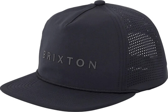 Brixton Alpha Journey Adj Hat - Black - ONE SIZE