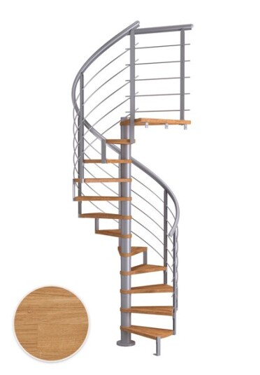 Dolle Montreal Spiral Eik Oljet Pearl Grey Design 11T Ø120 Dolle Montreal Spiral Eik Oljet Pearl Grey Design 11T Ø120