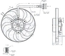 MAGNETI MARELLI 069422883010 Kjølevifte MAGNETI MARELLI 069422883010 Kjølevifte
