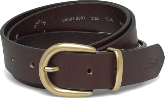 Levi"s® Womens Phoebe Belt Leather Bro Brown 90 Levi"s® Womens Phoebe Belt Leather Bro Brown 90