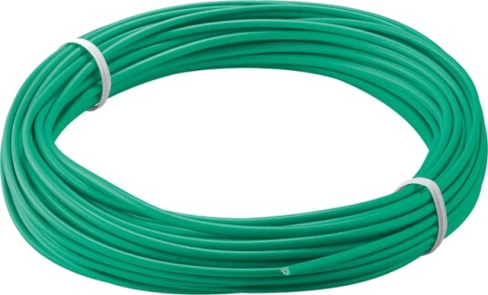 Isolert koblingstråd 0,14 mm² Grønn