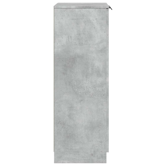 vidaXL Skoskap betonggr? 59x35x100 cm konstruert tre vidaXL Skoskap betonggr? 59x35x100 cm konstruert tre