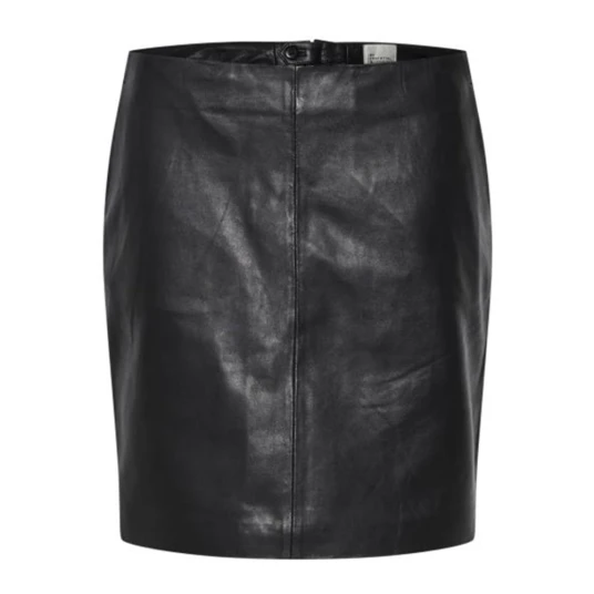 My Essential Wardrobe Dame Skjørt Svart 2XL,