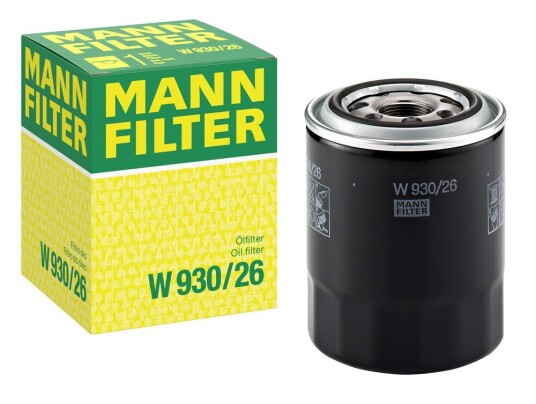 Oljefilter MANN FILTER W 930/26 Oljefilter MANN FILTER W 930/26