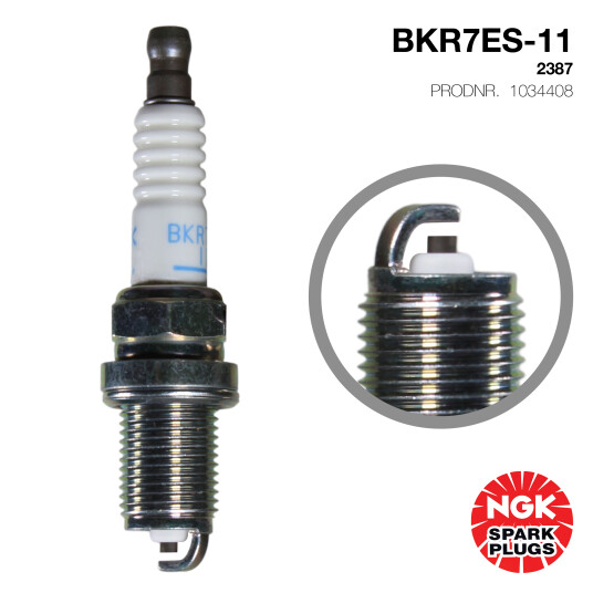 NGK Tennplugg BKR7ES 11 NGK Tennplugg BKR7ES 11
