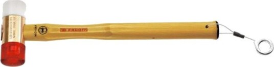 Facom Hammer 208A.32Cbasls Med Utskiftbare Slag D:32 mm. 370 G, Stålkropp