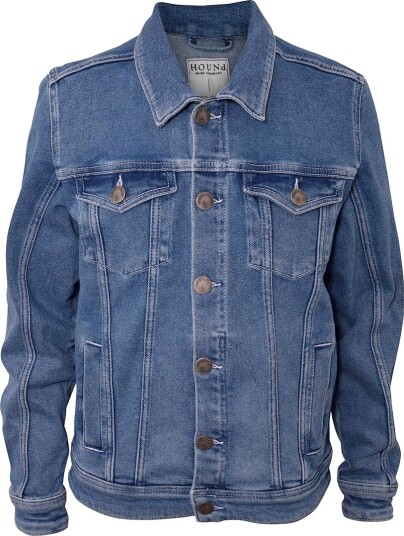 Hound Denimjakke Worker Blue Hound 14 år (164) Denimjakker Blå
