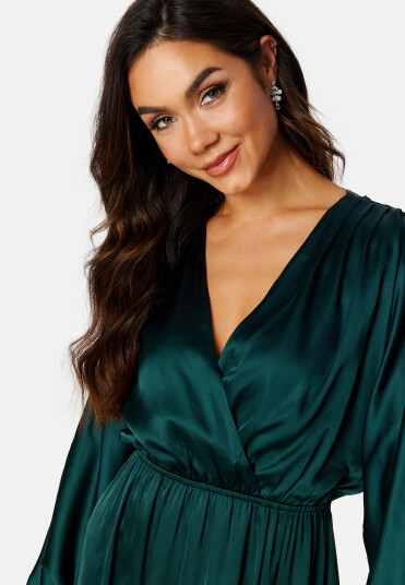 Bubbleroom Occasion Regina Gown Dark green 4XL